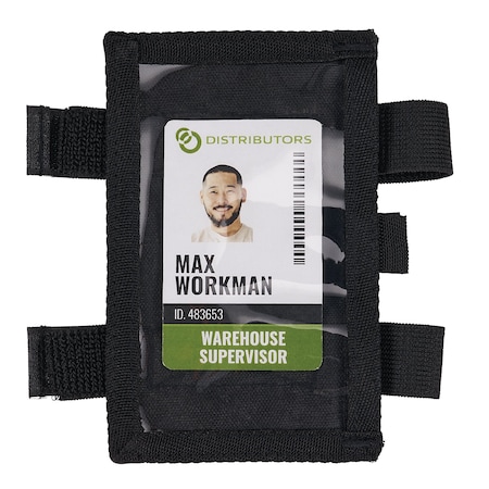 Ergodyne Black Dual Band Arm ID Badge Holder HL 3390